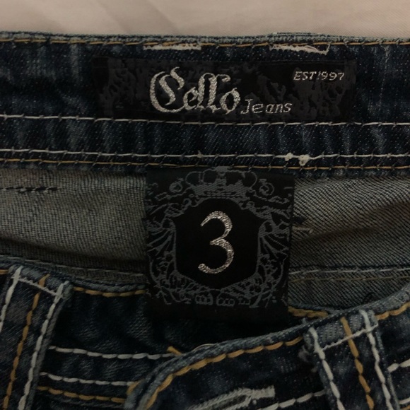 Cello new denim boot cut jeans Size 3 - Picture 5 of 7
